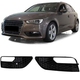 Dimljusgaller svart Audi A3 8V