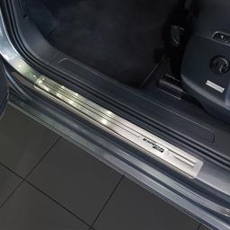 Car Door Sill Scuff Plate Protectors Trim VW Touran