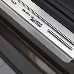 Car Door Sill Scuff Plate Protectors Trim VW Sharan