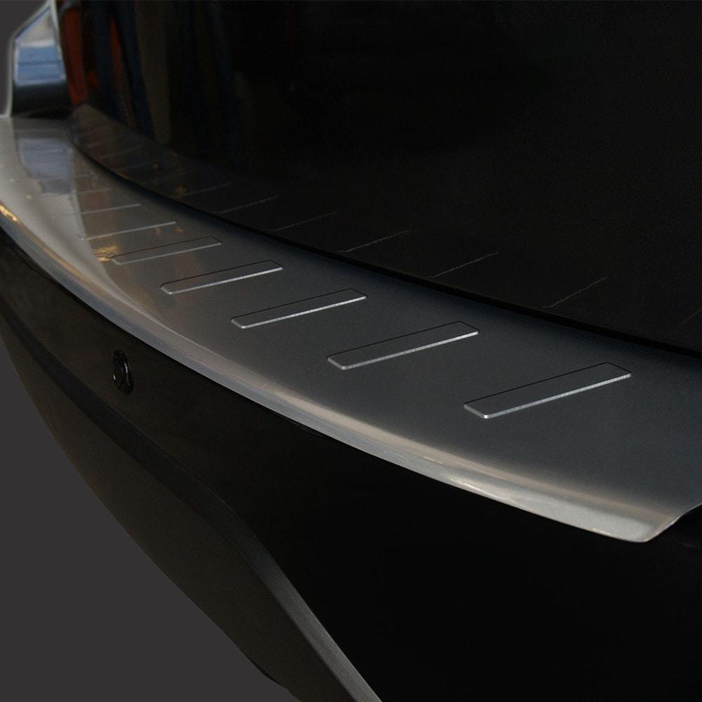 Brushed Steel Rear Bumper Protector Subaru Forester