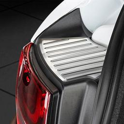 Brushed Steel Rear Bumper Protector Citroen C4 Cactus