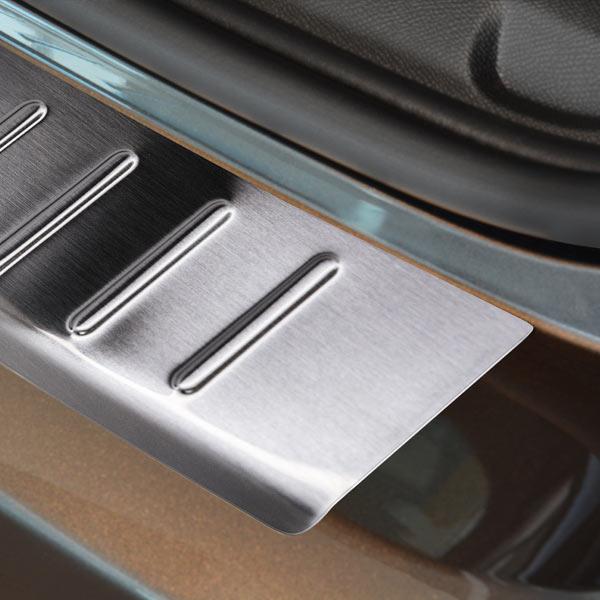 Takapuskurin suojapelti harjattu teräs Peugeot 308 SW