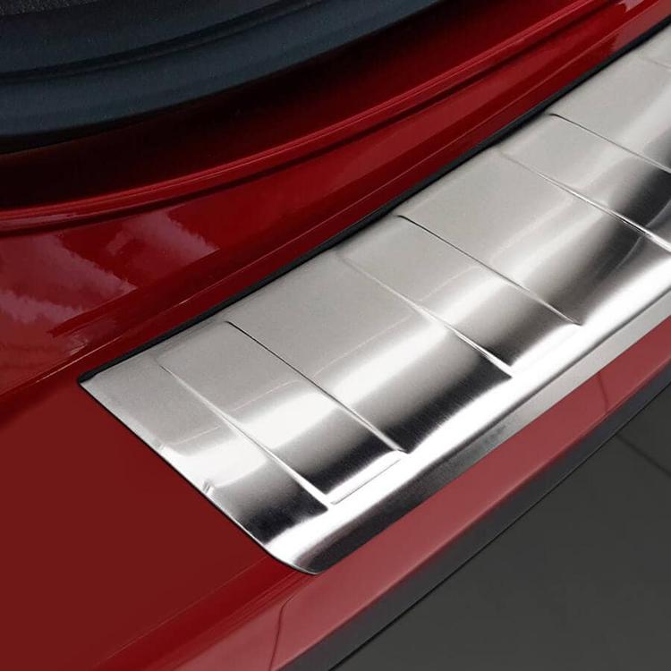 Brushed Steel Rear Bumper Protector Mazda CX-5