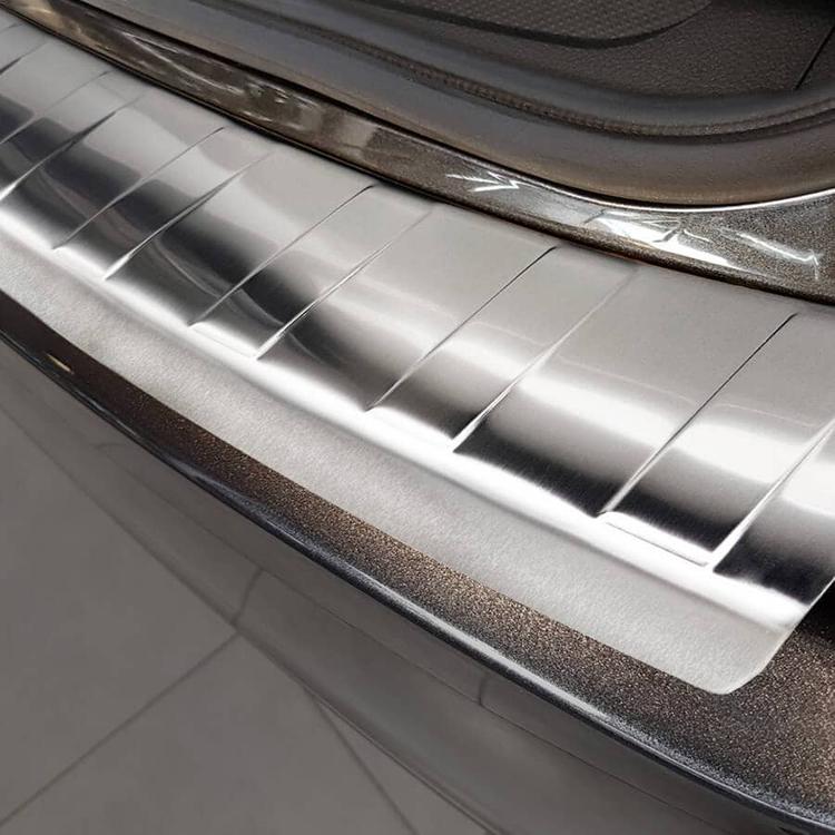 Brushed Steel Rear Bumper Protector Subaru Impreza (GT) 5D