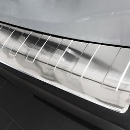 Brushed Steel Rear Bumper Protector Citroen C3 Aircross