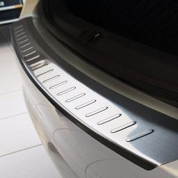 Brushed Steel Rear Bumper Protector Skoda Octavia Station Wagon