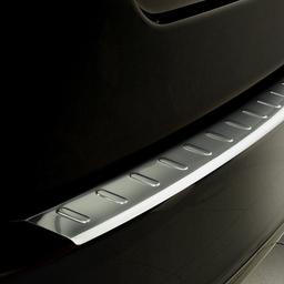 Brushed Steel Rear Bumper Protector Skoda Superb B Station Wagon