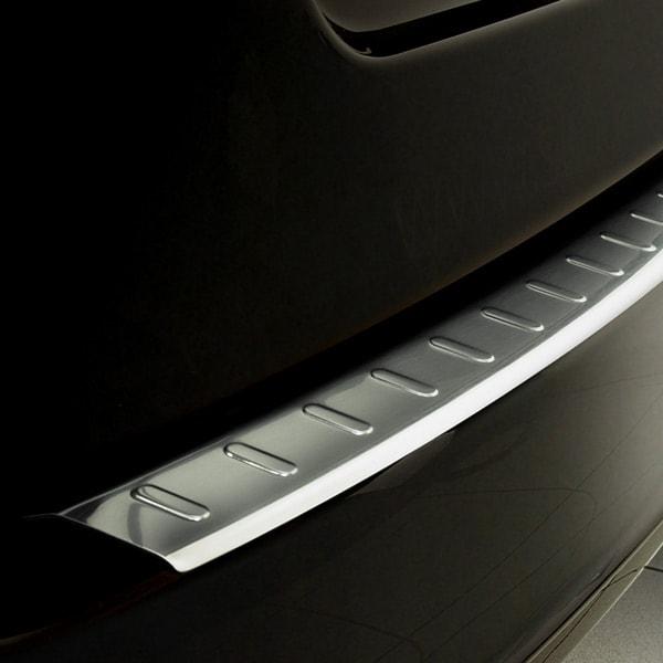 Brushed Steel Rear Bumper Protector Skoda Superb B Station Wagon