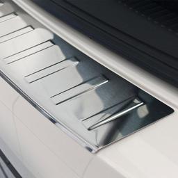 Brushed Steel Rear Bumper Protector Skoda Octavia Station Wagon