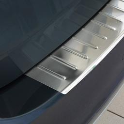 Brushed Steel Rear Bumper Protector Skoda Yeti 4x4