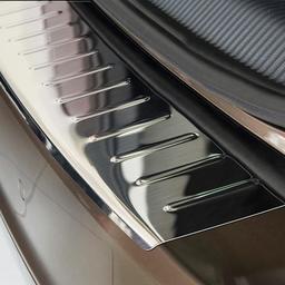 Brushed Steel Rear Bumper Protector Skoda Yeti City