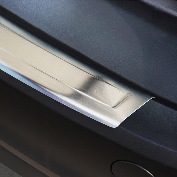 Brushed Steel Rear Bumper Protector Ford Focus III
