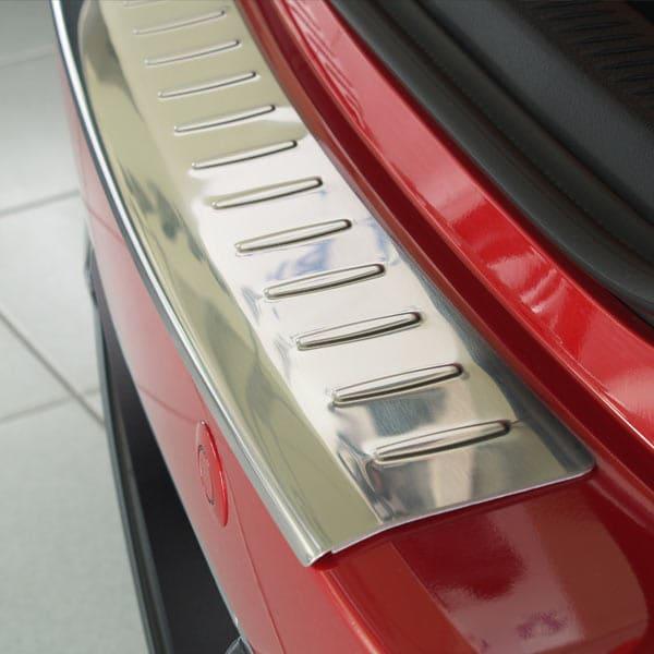 Brushed Steel Rear Bumper Protector Toyota Auris