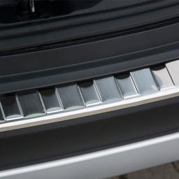 Brushed Steel Rear Bumper Protector Toyota RAV4