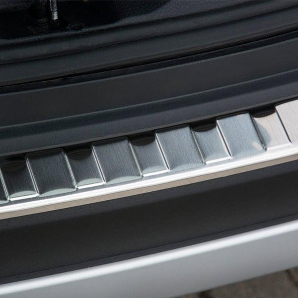 Brushed Steel Rear Bumper Protector Toyota RAV4