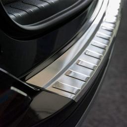 Brushed Steel Rear Bumper Protector Toyota RAV4