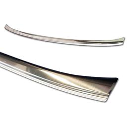 Brushed Steel Rear Bumper Protector Hyundai Santa Fe