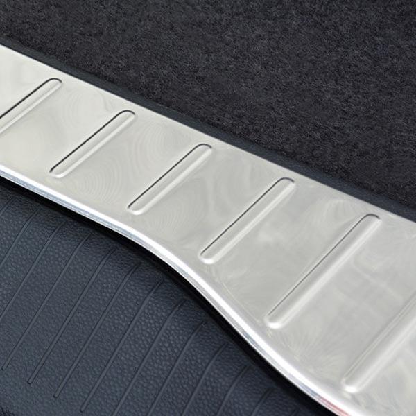 Brushed Steel Rear Bumper Protector Opel Zafira B