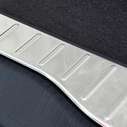 Brushed Steel Rear Bumper Protector Opel Zafira B