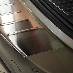 Brushed Steel Rear Bumper Protector Opel Insignia