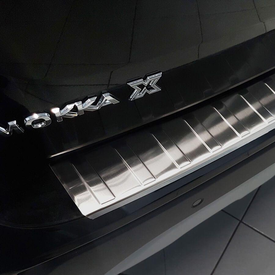 Lastskydd borstat stål till Opel Mokka X