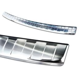 Brushed Steel Rear Bumper Protector Ford Focus