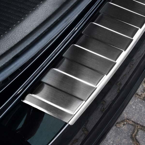 Brushed Steel Rear Bumper Protector Seat Alhambra & VW Sharan II