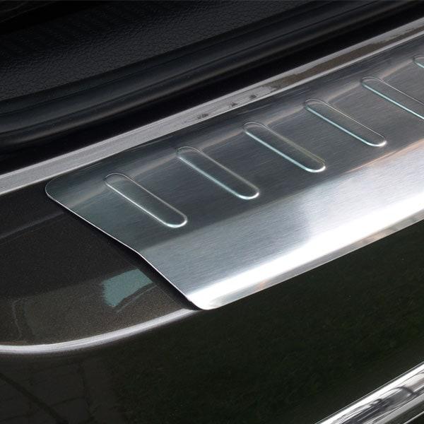 Brushed Steel Rear Bumper Protector VW Passat Variant