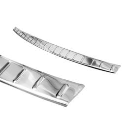 Brushed Steel Rear Bumper Protector Mercedes CLA Shooting Brake