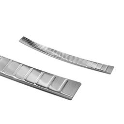Brushed Steel Rear Bumper Protector VW Touareg
