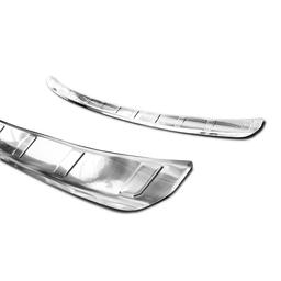 Brushed Steel Rear Bumper Protector Ford Kuga