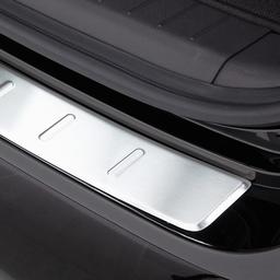 Brushed Steel Rear Bumper Protector Hyundai Santa Fe