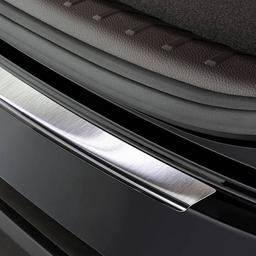Brushed Steel Rear Bumper Protector Hyundai Santa Fe