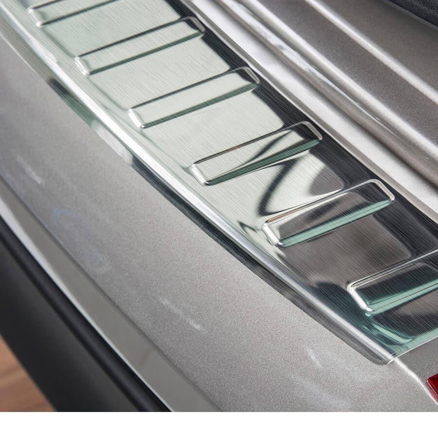Brushed Steel Rear Bumper Protector Hyundai Tucson