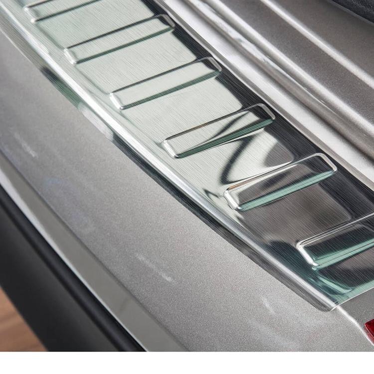 Brushed Steel Rear Bumper Protector Hyundai Tucson
