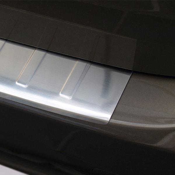 Brushed Steel Rear Bumper Protector Mercedes W246 B-Class