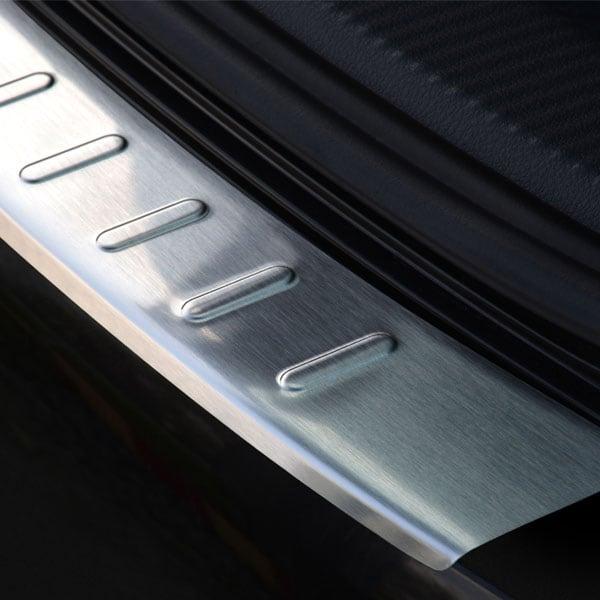 Brushed Steel Rear Bumper Protector VW Golf Plus V