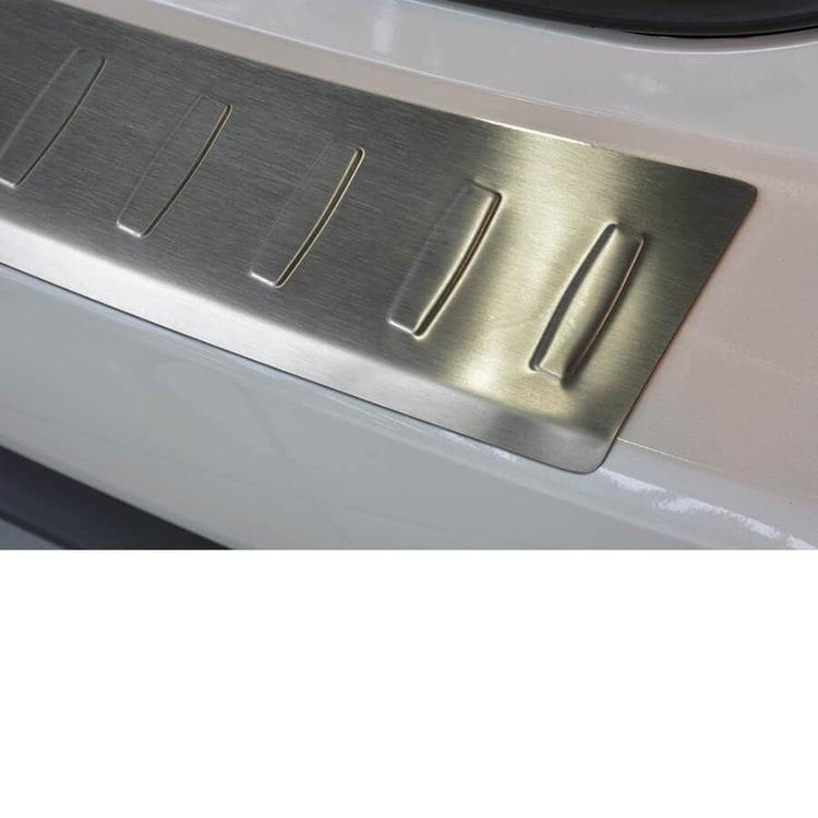 Brushed Steel Rear Bumper Protector Toyota Verso 5D