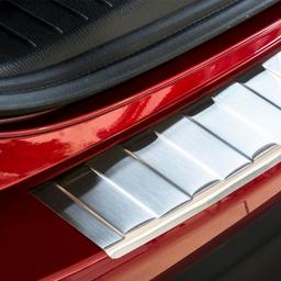 Brushed Steel Rear Bumper Protector Mazda CX-5