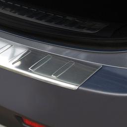 Brushed Steel Rear Bumper Protector Mazda 6
