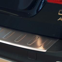 Brushed Steel Rear Bumper Protector that fits Volvo XC70