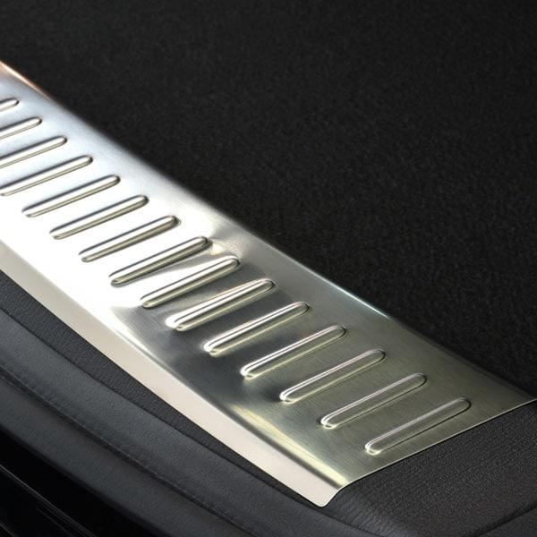 Brushed Steel Rear Bumper Protector Mazda CX5