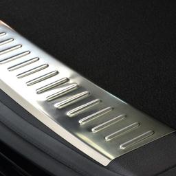 Brushed Steel Rear Bumper Protector Mazda CX5