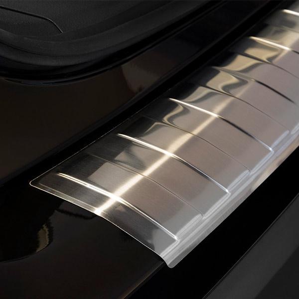 Brushed Steel Rear Bumper Protector Mitsubishi Outlander