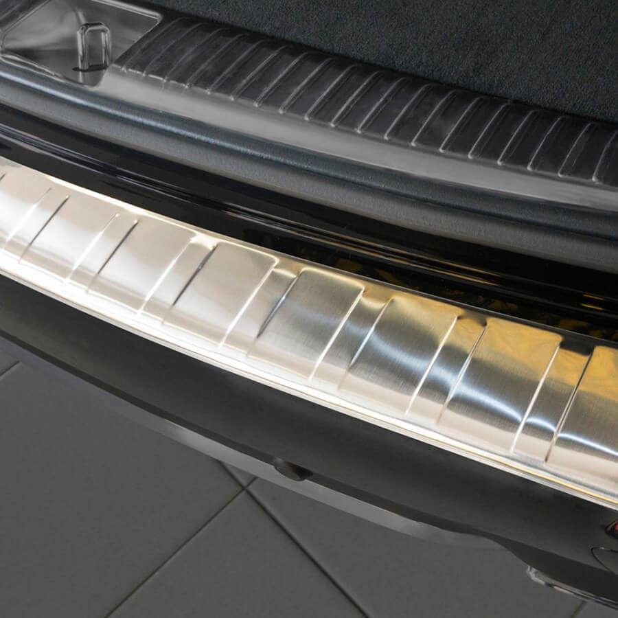 Brushed Steel Rear Bumper Protector Mercedes W213 Station Wagon