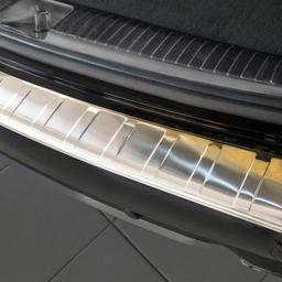 Brushed Steel Rear Bumper Protector Mercedes W213 Station Wagon
