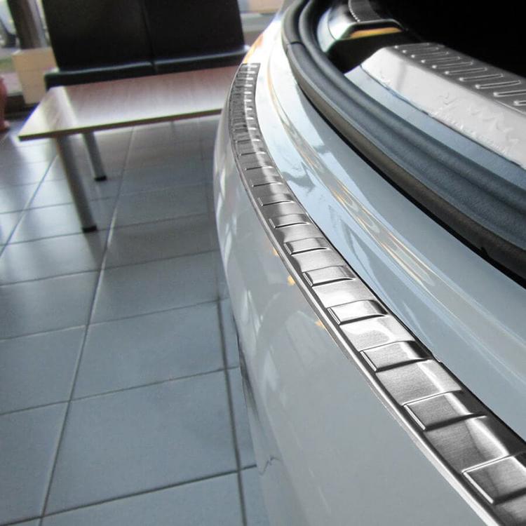 Brushed Steel Rear Bumper Protector Mercedes GLE Coupe