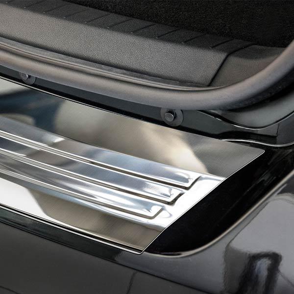 Brushed Steel Rear Bumper Protector Fiat Freemont