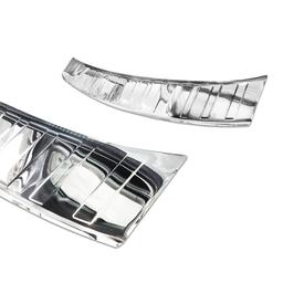 Brushed Steel Rear Bumper Protector Ford Kuga