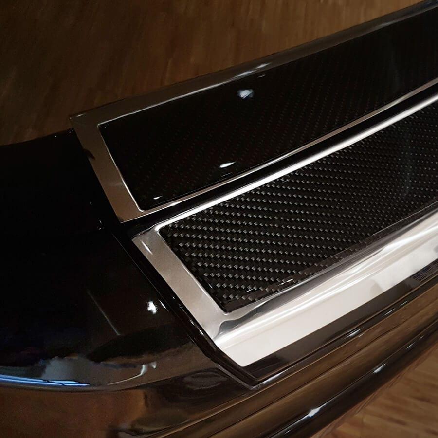 Læssekantbeskytter Krom Og Kulfiber der passer til Volvo XC60